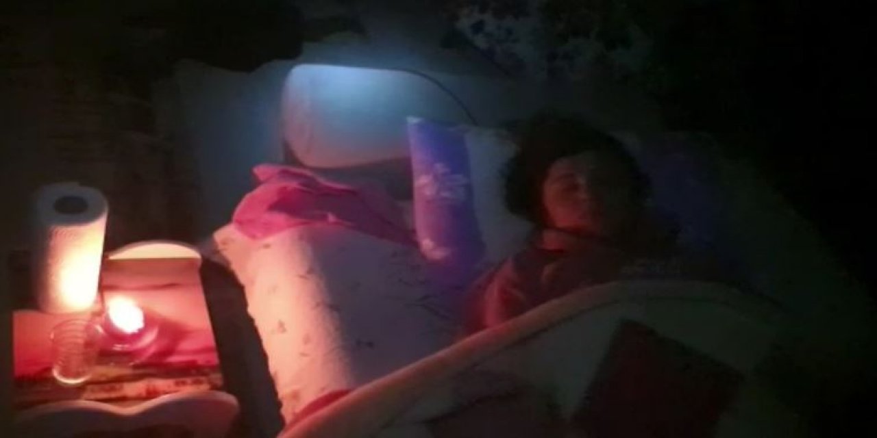 Ameliyat sonrası koronavirüse yakalandı, karantinaya girdi: Kanser hastası kadın 4 gündür elektriksiz ve susuz