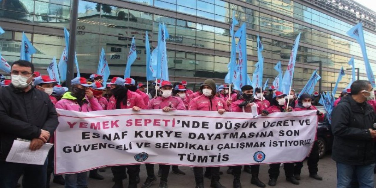 Haluk Levent, Yemeksepeti işçilerinin grevine katılacak