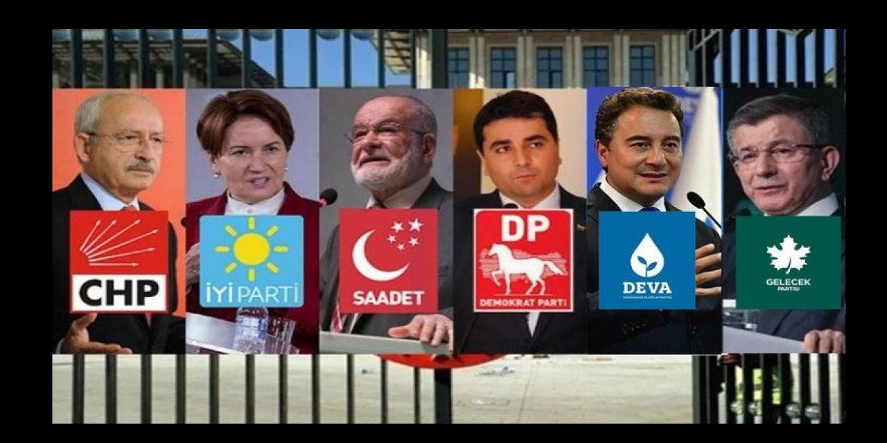 Hafta sonu bir araya gelecekler: 6 siyasi partinin masa gündemi belli oldu!