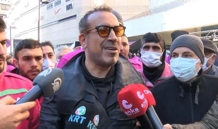 Haluk Levent'ten 'Yemeksepeti' emekçilerine destek