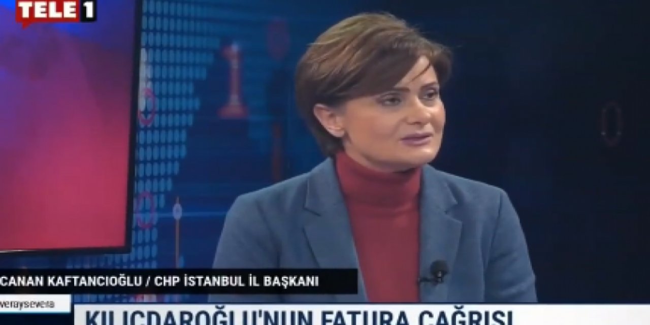 Canan Kaftancıoğlu: 'Ben de zamlar geri alınana kadar elektrik faturamı ödemeyeceğim'