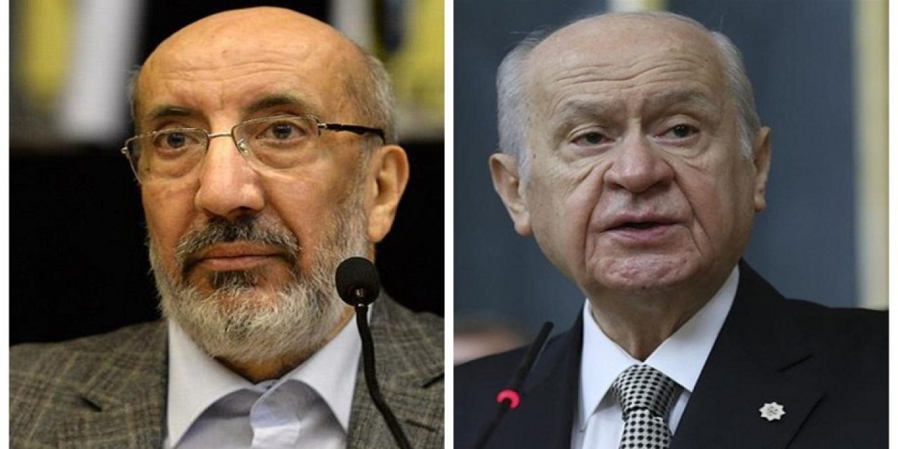 Abdurrahman Dilipak 'akrabalığı' açıkladı: 'Devlet Bahçeli neyim olur?'
