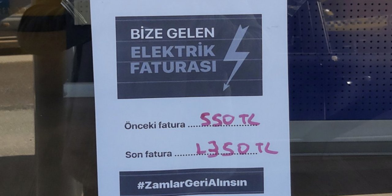 CHP'li Kaftancıoğlu paylaştı: "Siz gözdağı vermeye kalktıkça esnaf dükkanının camını fatura bilgileriyle donatacak"