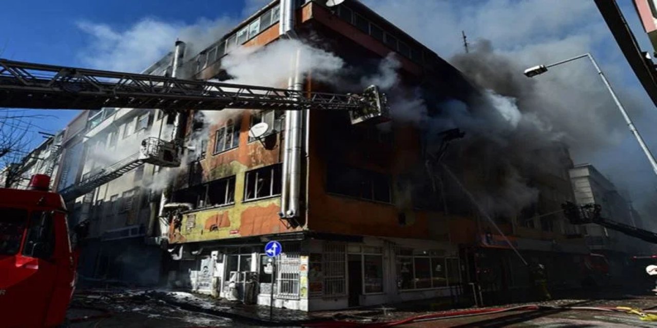 Güngören'de yangın ve patlama