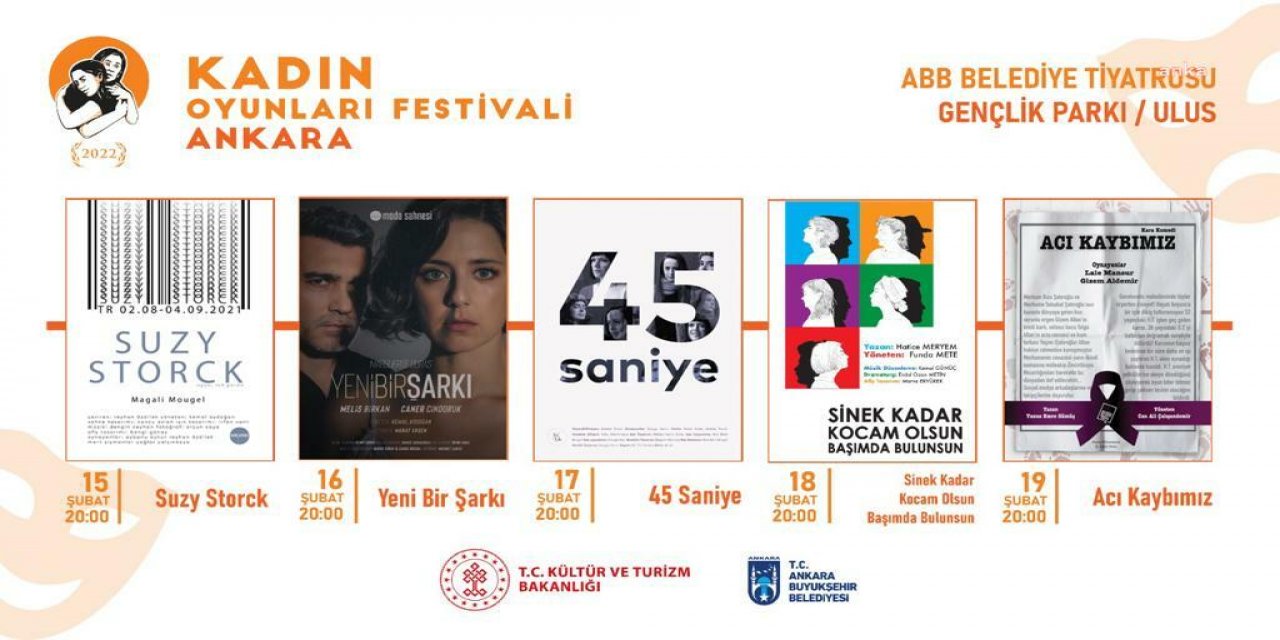 Başkent'te kadın tiyatro festivali başlıyor