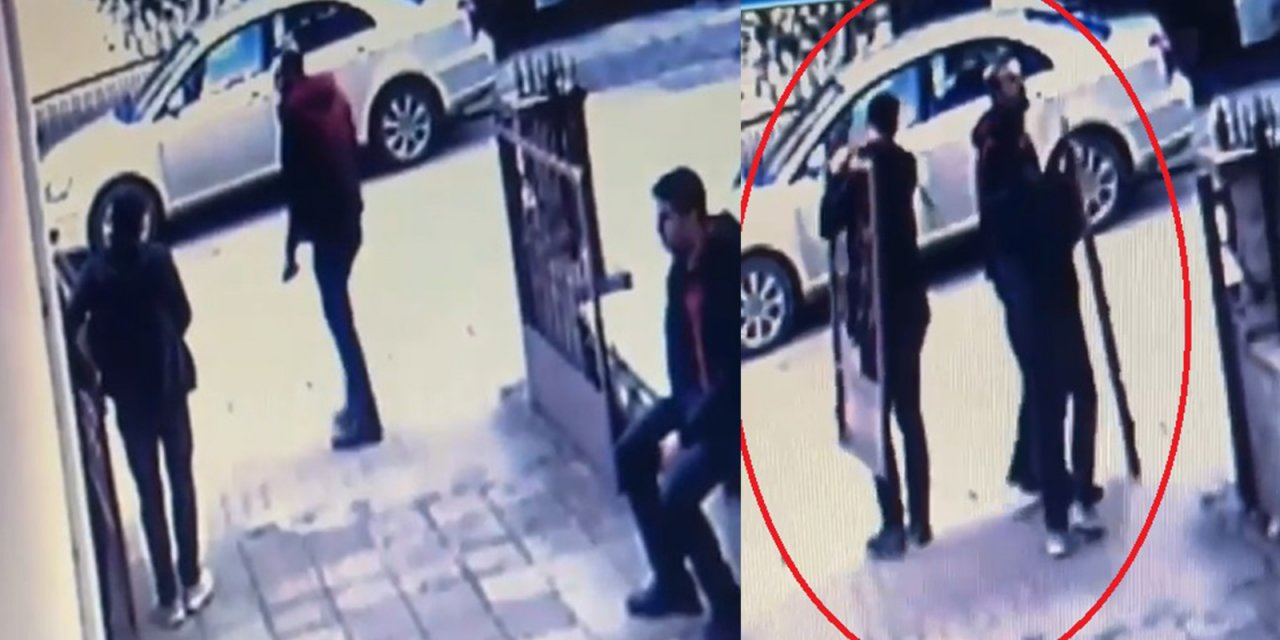 Apartmanın bahçe kapısını söküp çalarken yakalandılar