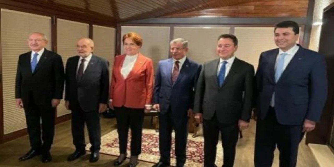 Kılıçdaroğlu'nun daveti üzerine bir araya geldiler: 6 liderden yeni paylaşımlar