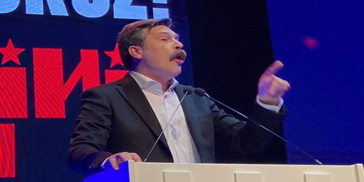 Erkan Baş 'Müdahale Kongresi'nde kürsüden seslendi: "Ey Sarayında oturup bu ülkeyi açlığa mahkum eden Tayyip Erdoğan!"