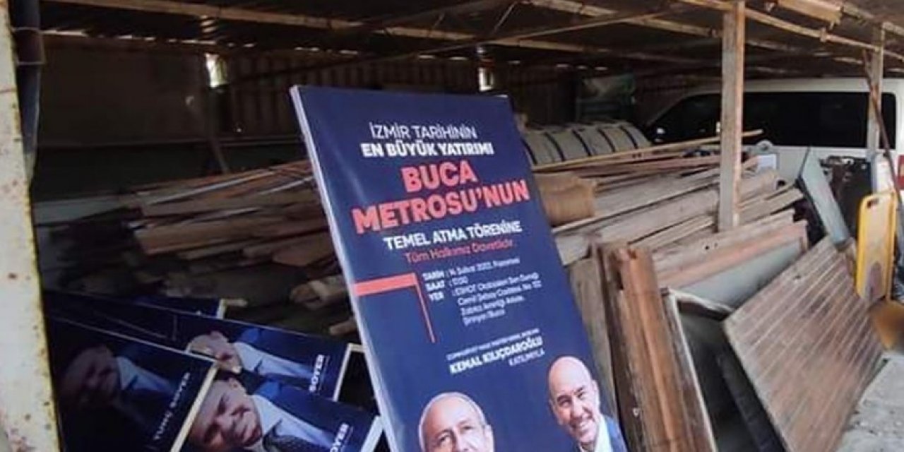 AKP'li belediye CHP'nin afişlerini toplattı' iddiası