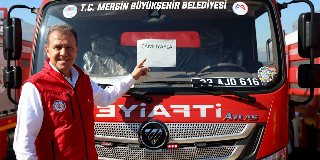 Mersin Büyükşehir ve MESKİ'nin bünyesine 90 yeni araç daha katıldı