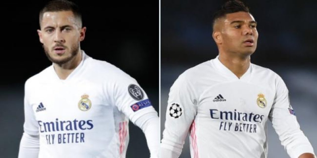 Real Madrid'de Hazard ve Casemiro koronavirüse yakalandı 