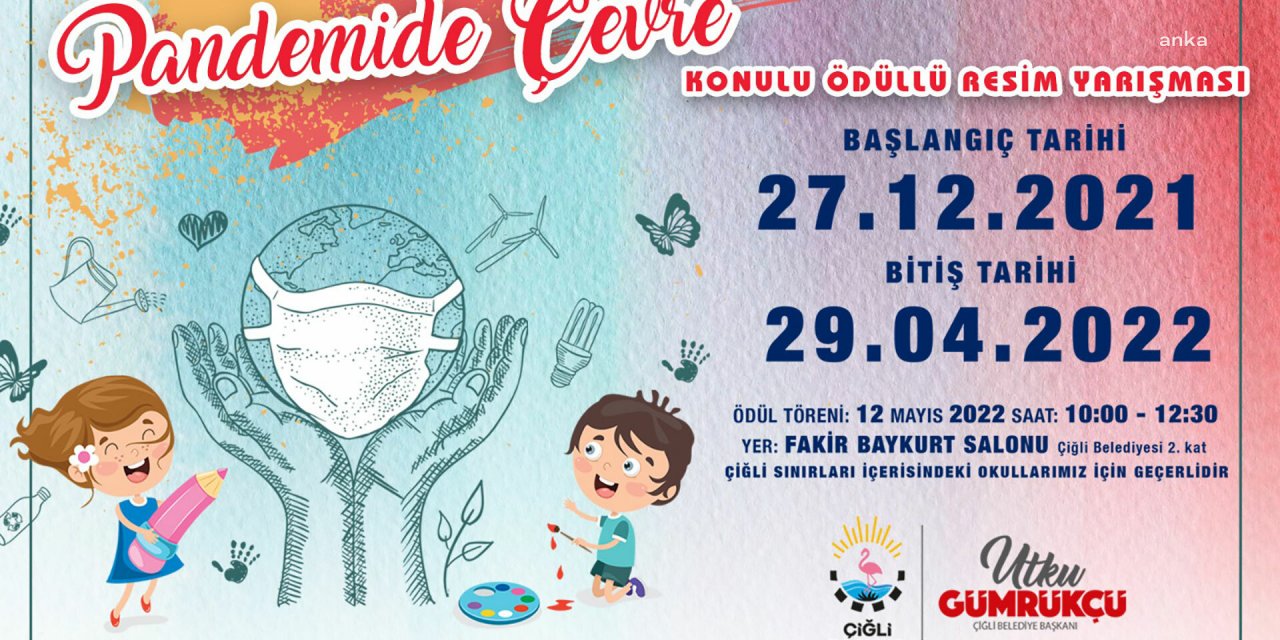 Çiğli Belediyesi'nden farkındalık yaratacak resim yarışması