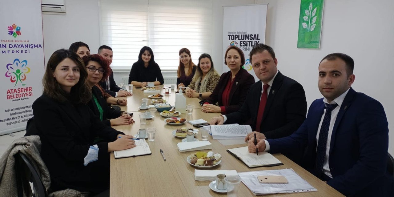 Lüleburgaz Belediyesi'nden Ataşehir'e ziyaret