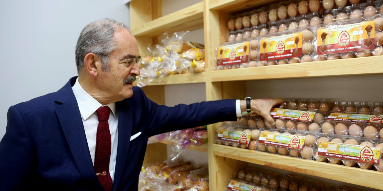 Eskişehir Büyükşehir, KDV indirimini Halk Yumurta ve Halk Süt' e yansıttı