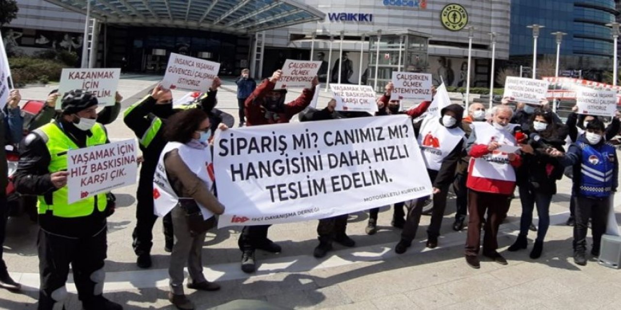 İYİ Parti, motokuryelerin sorunlarını Meclis'e taşıdı