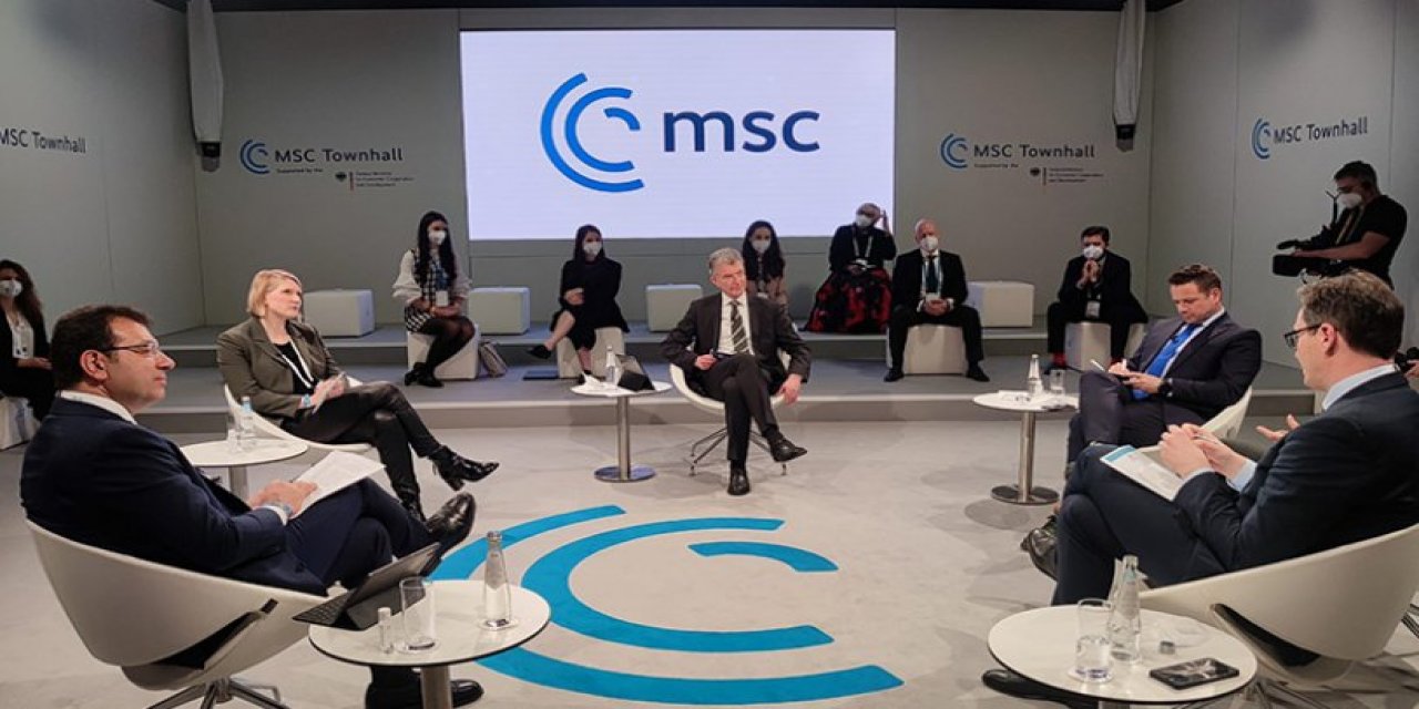 İBB Başkanı İmamoğlu, Münih Güvenlik Konferansı'nda