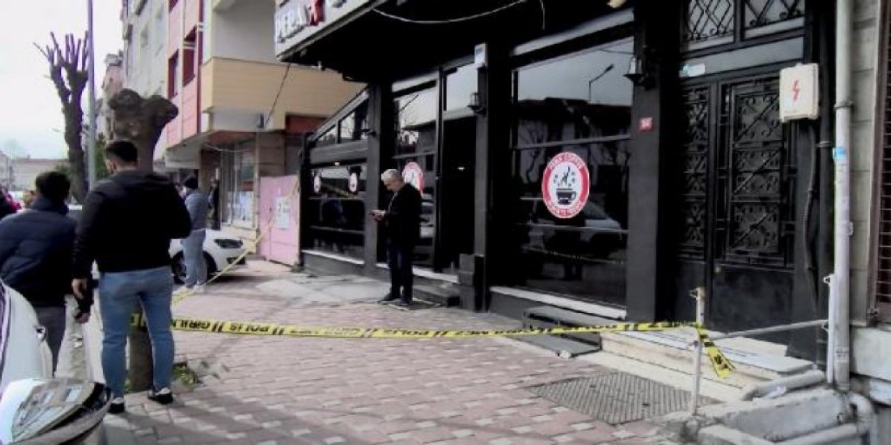 İstanbul'da kafede silahlı saldırı: Yaralılar var