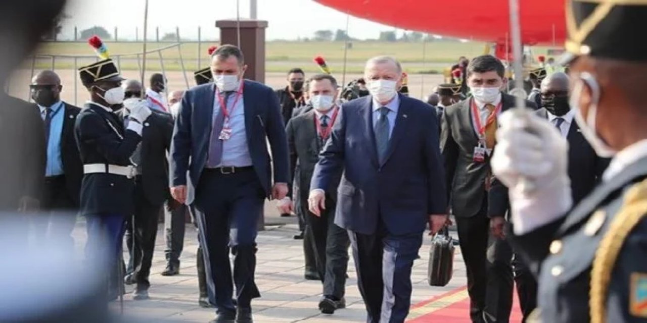 Erdoğan, Kongo'da: "FETÖ ile mücadele konusunda verdikleri destekten dolayı teşekkür ediyorum"