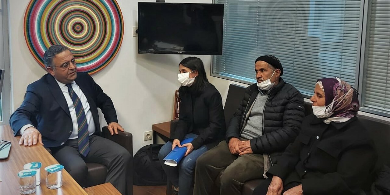 Gülistan Doku'nun ailesi TBMM'de CHP'li Tanrıkulu ile görüştü