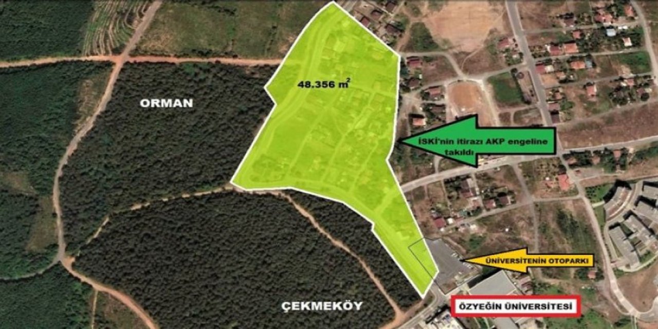 İSKİ 'kesinlikle izin verilmemeli' demişti: O dere yatağı imara açılıyor