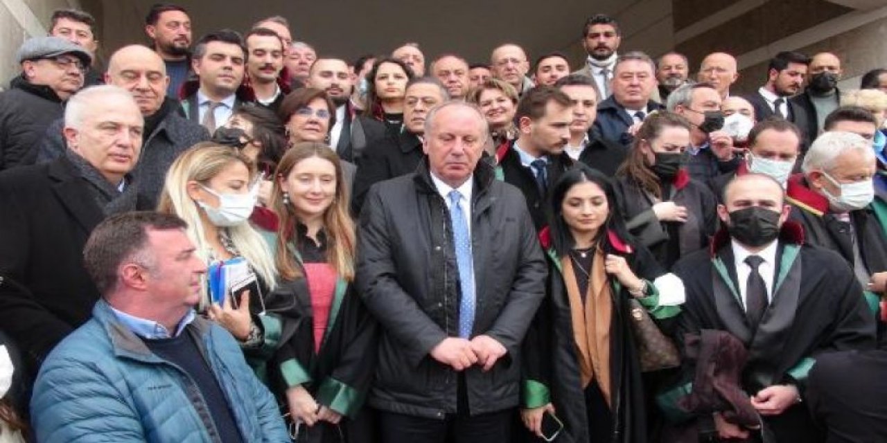 Erdoğan'a cahil demişti: Muharrem İnce, 'Cumhurbaşkanına hakaret' iddiasıyla ifade verdi