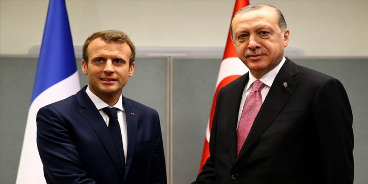 Cumhurbaşkanı Erdoğan, Macron ile telefonda görüştü