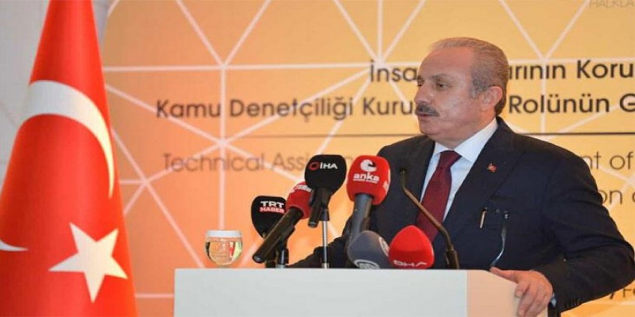 TBMM Başkanı Şentop'tan 'Montrö' açıklaması