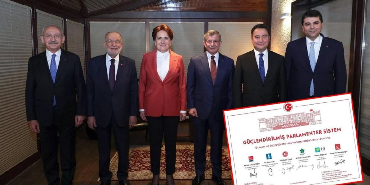 Kritik zirve öncesi 6 partiden ortak paylaşım