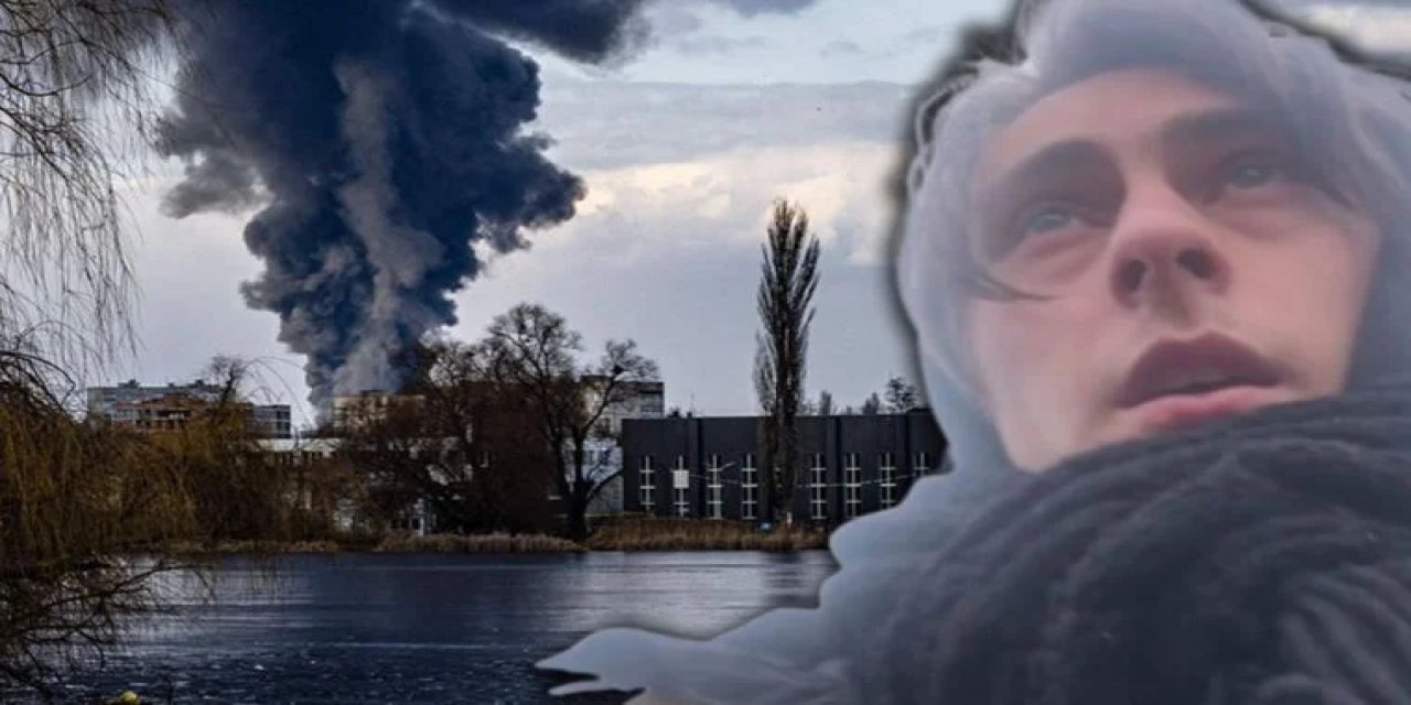 Ukrayna'daki Türk öğrenci dehşeti yaşadı: Bombalama anını böyle görüntüledi