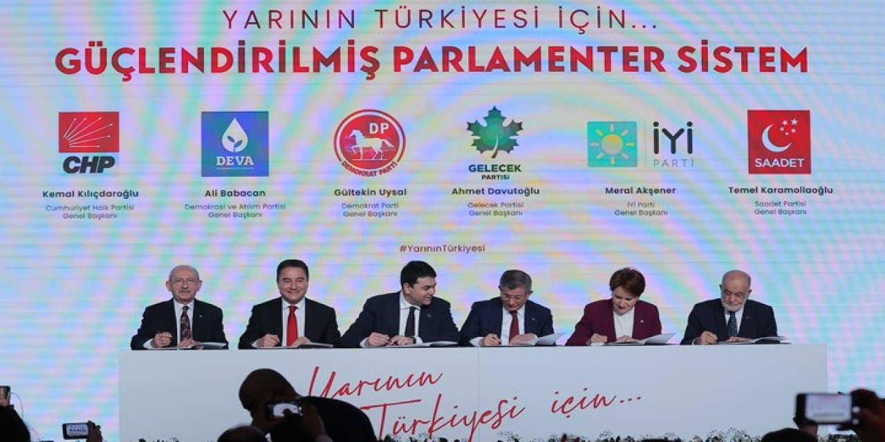 İşte 'Güçlendirilmiş Parlamenter Sistem Mutabakat Metni'nin tamamı