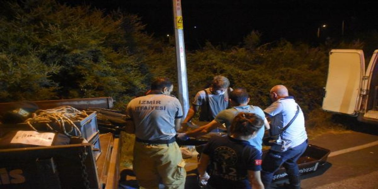İzmir'de, 'kaçak kazı' yapmak için 13 metrelik kuyuya giren 5 kişiden 2'si öldü