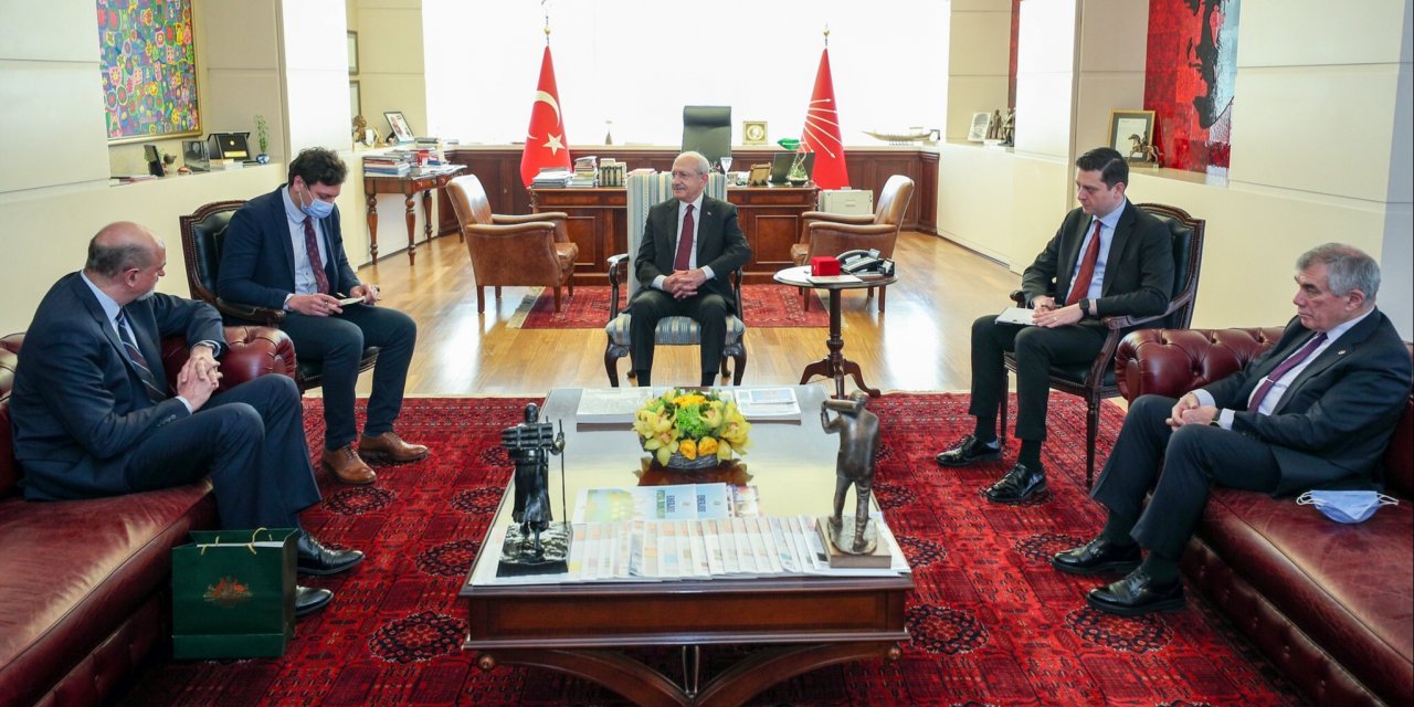 CHP lideri Kılıçdaroğlu, Büyükelçi Miles Armitage'yi kabul etti