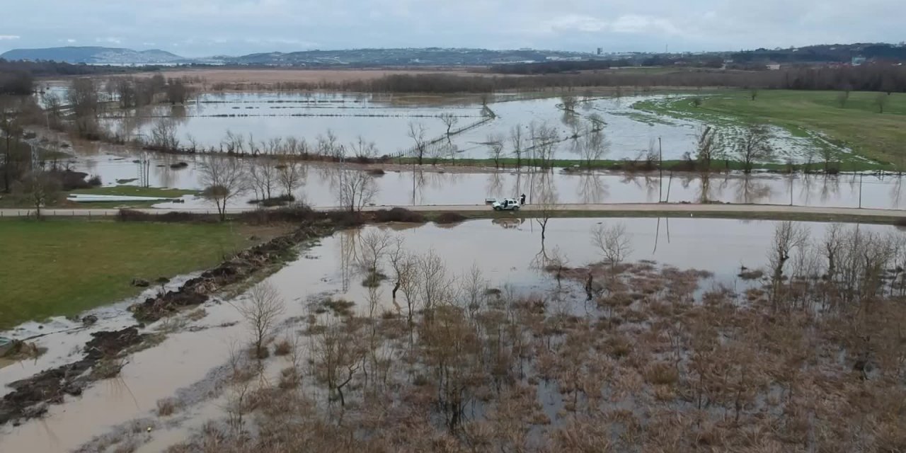 Sinop'ta tarım arazileri sular altında kaldı