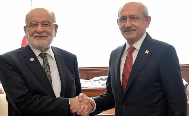 Kemal Kılıçdaroğlu, Saadet Partisi lideri ile görüştü