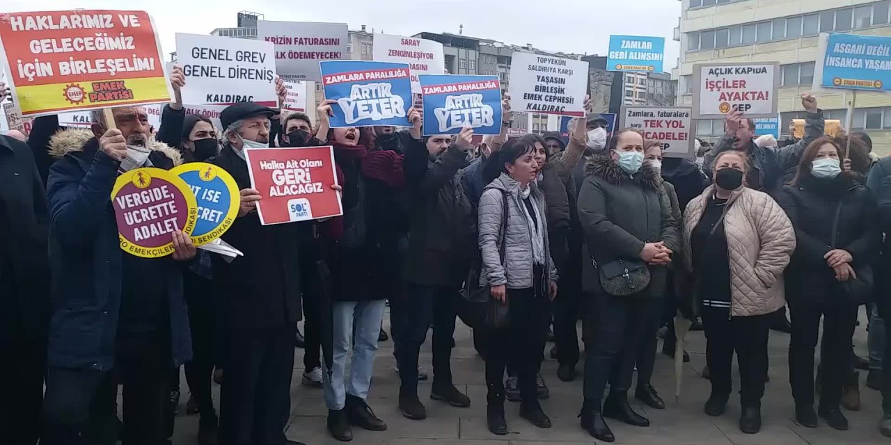 KESK Eş Genel Başkanı Yeşil: “İtirazımız, sadece yoksulluğa, işsizliğe, zamlara değil..."