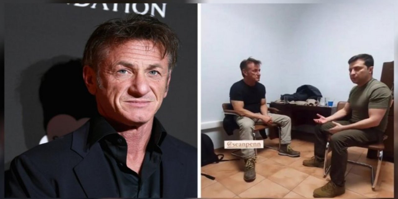 Sean Penn, Zelenskiy ile yaptığı görüşmeyi anlattı
