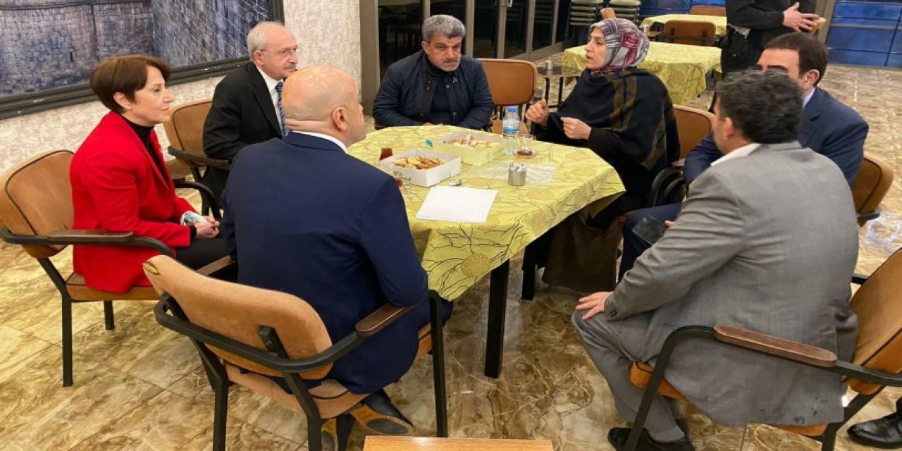 Kemal Kılıçdaroğlu 'Diyarbakır Anneleri' ile görüştü