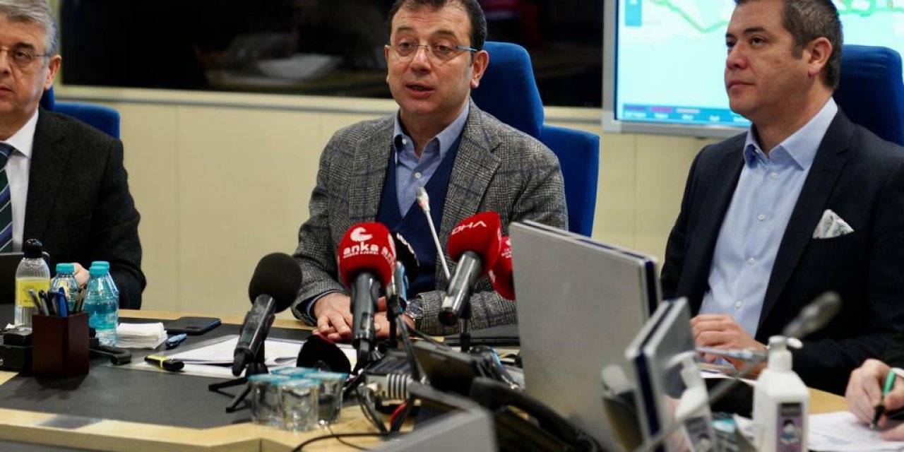 İMAMOĞLU'NDAN KAR YAĞIŞI UYARISI: "YARIN DAHA ETKİLİ OLACAK"