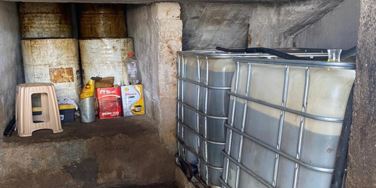 Kaçak akaryakıt operasyonu: 3 bin 450 litre
