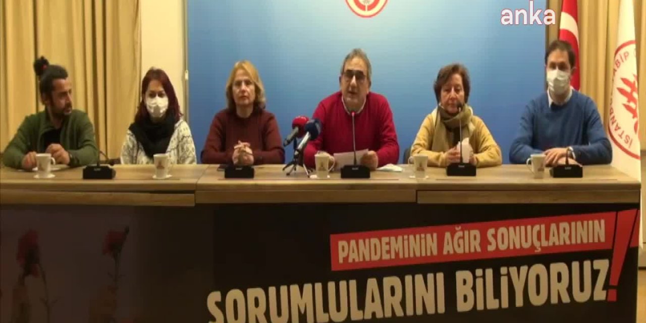 İSTANBUL TABİP ODASI: PANDEMİ SÜRECİNDE 250 BİNİN ÜZERİNDE KİŞİ, ÖNLENMESİ MÜMKÜN OLAN BİR HASTALIK YÜZÜNDEN ÖLDÜ