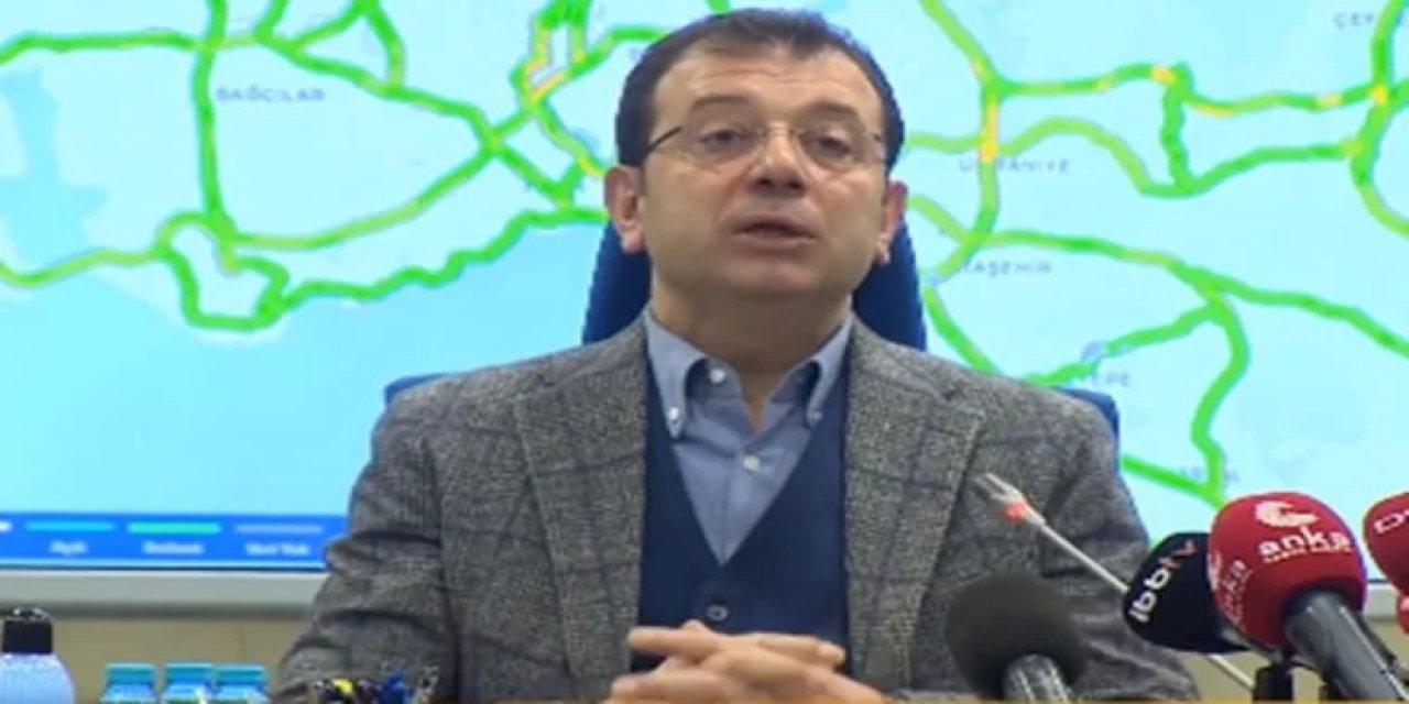 İmamoğlu uyardı: En yoğun kar yağışı geliyor!