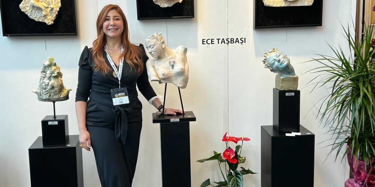ArtAnkara Çağdaş Sanat Fuarı’, ATO Congresium: Devrim Erbil, Bedri Baykam ve Ankara'nın yükselen sanatçısı heykeltraş Ece Taşbaşı......