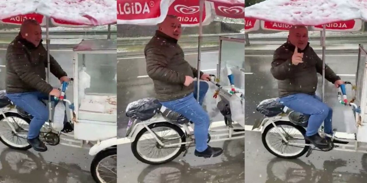 Cemal Enginyurt’tan kar altında protesto: Gideceksiniz