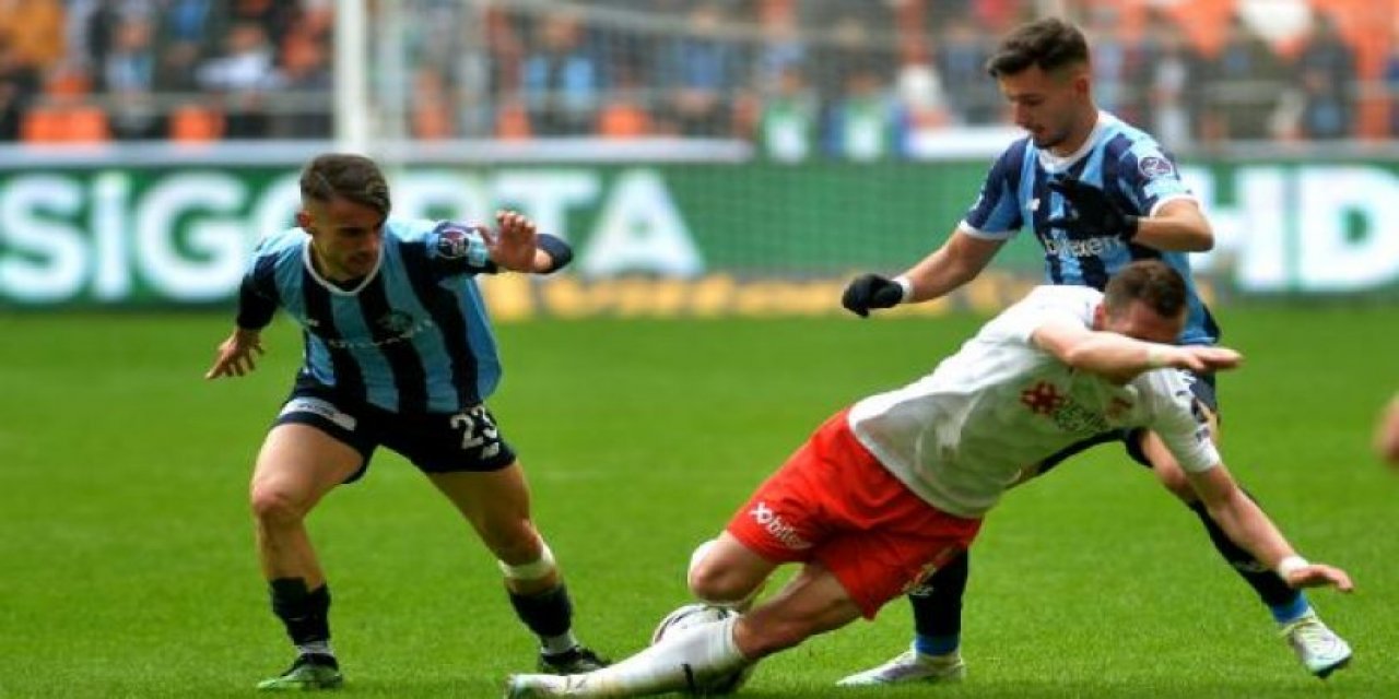 Adana Demirspor - Demir Grup Sivasspor maçının kazananı belli oldu