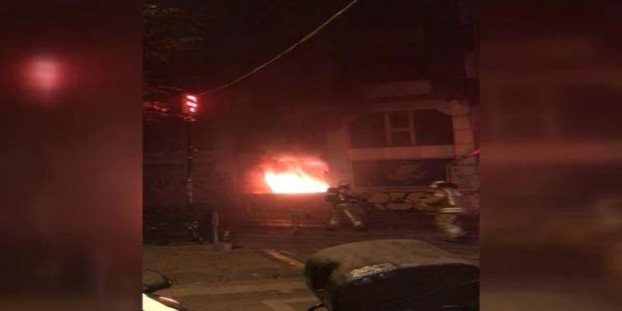 KADIKÖY'DE ÖZEL EĞİTİM KURUMUNDA YANGIN