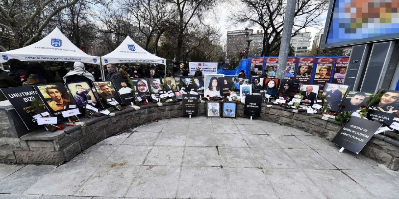 Güvenpark saldırısında yaşamını yitiren yurttaşlar anıldı