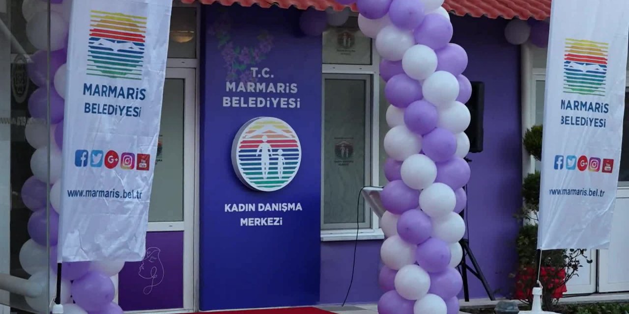 Marmaris Belediyesi Kadın Danışma Merkezi açıldı