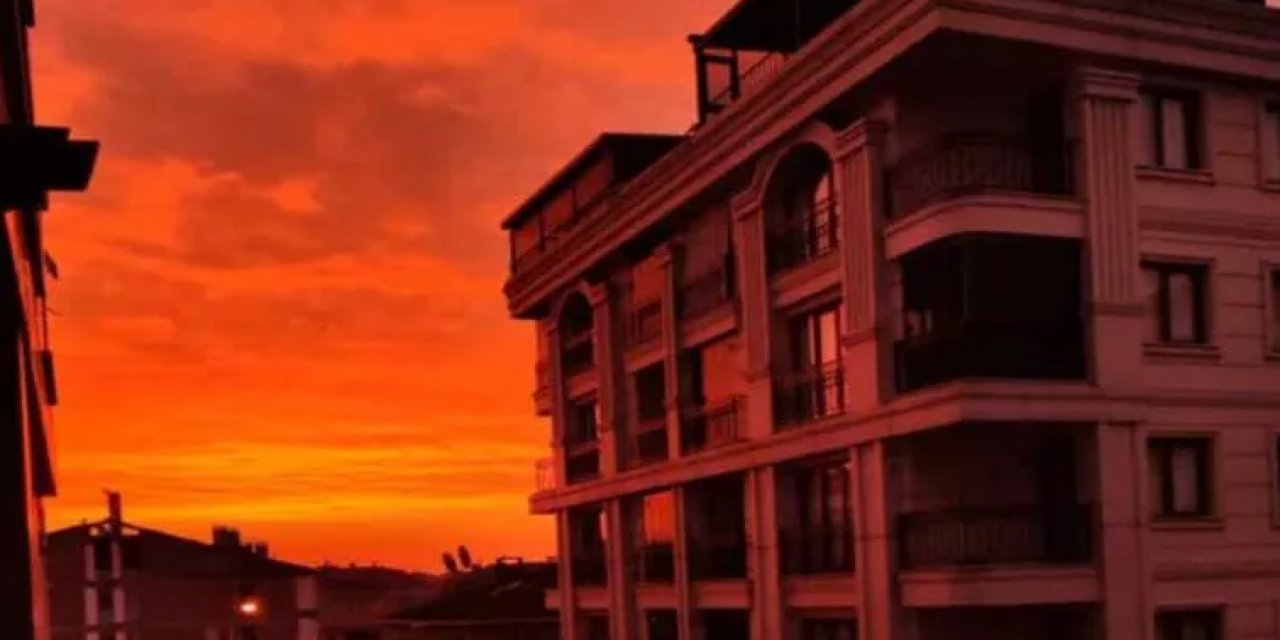 İstanbul ve İzmir'de gökyüzü kızıla büründü: Prof. Şen sebebini açıkladı