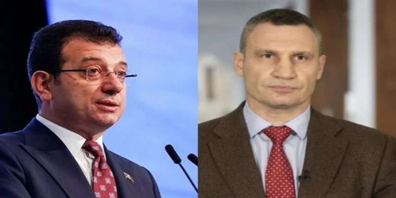 Ekrem İmamoğlu, Kiev Belediye Başkanı Klychko ile görüştü: "İstanbul üzerine düşeni yapmaya hazır"