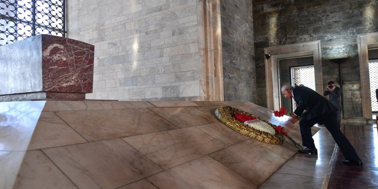 CHP lideri Kılıçdaroğlu Anıtkabir’i ziyaret etti Anıtkabir’i ziyaret etti